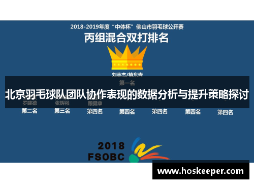 北京羽毛球队团队协作表现的数据分析与提升策略探讨
